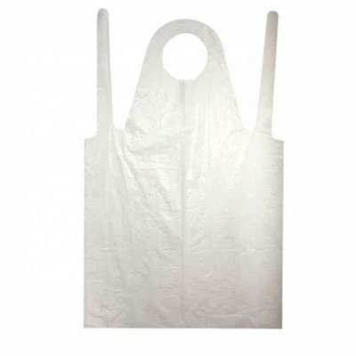 Plastic PE apron disposable for men women adult